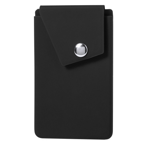 Etui na karty kredytowe, stojak na telefon Czarny V0490-03 (1)