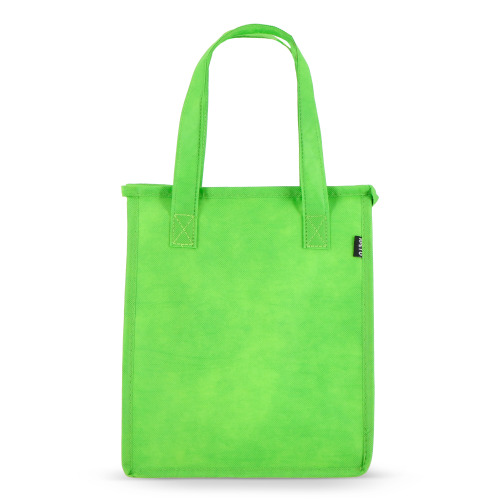 R-PET Torba chłodząca z włókniny 23 x 15 x 27,5 cm 75g/m² Jasnozielony LT95392-N0032 (2)