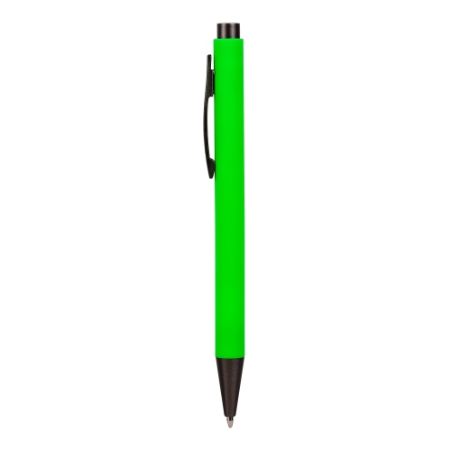 Długopis z wysokiej jakości plastiku i metalu jasnozielony V1696-10 (1)