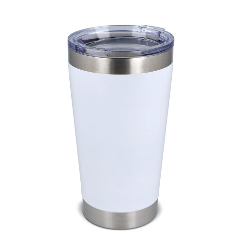 T-ceramic Kubek termiczny z pokrywką Cango 500ml Biały LT98724-N0001 