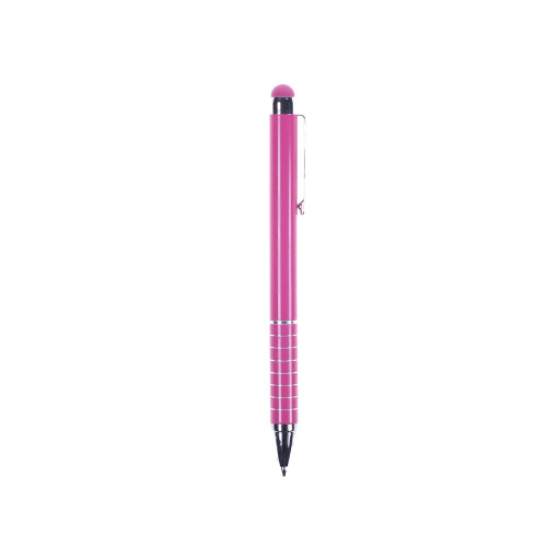 Długopis, touch pen różowy V1657-21 (1)