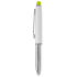 Długopis Stylus Shine+rysik Biały / jasnozielony LT87794-N0132 (3) thumbnail