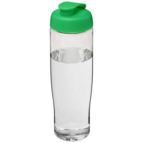 Bidon H2O Tempo® o pojemności 700 ml z wieczkiem zaciskowym Przezroczysty 21004006 