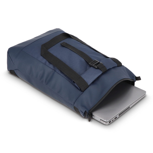 Plecak na laptopa rPET 600D Navi 36 x 40 x 10 cm Ciemnoniebieski LT95397-N0010 (5)
