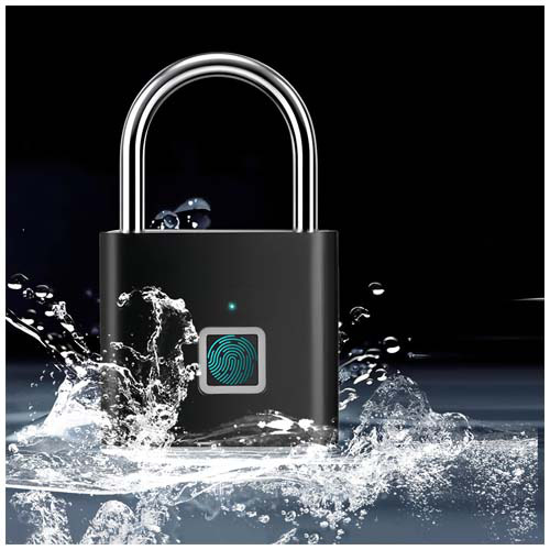 SCX.design T11 inteligentna kłódka z czytnikiem linii papilarnych Czarny 2PX15790 (6)