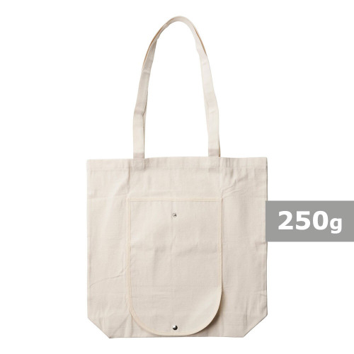 Torba bawełniana, składana Beżowy V0409-20 