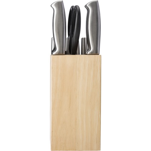 Zestaw noży kuchennych drewno V9564-17 (6)