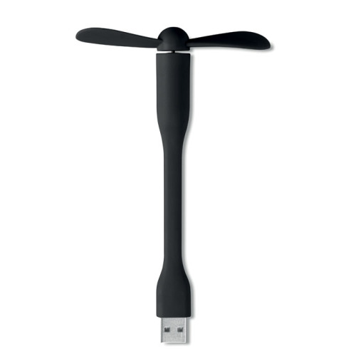 Przenośny wentylator USB Czarny MO9063-03 (1)