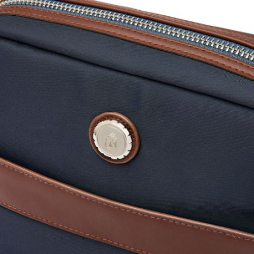 Torba reporterska Button Navy & Brown Granatowy FTR426N (2)