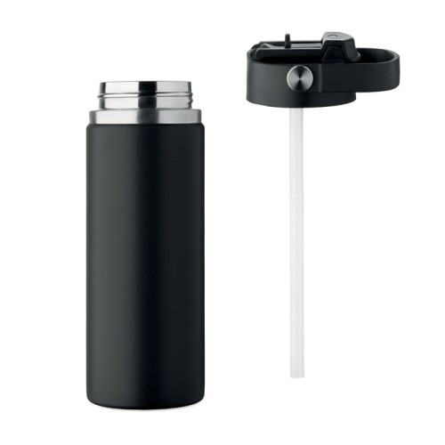 Butelka dwuścienna 500 ml Czarny MO2775-03 (11)