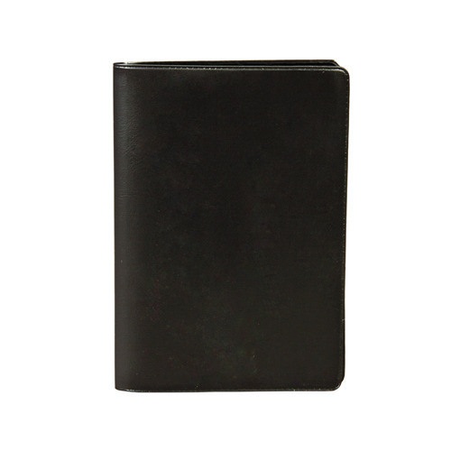 Etui na dokumenty z PCV, 2 przegródki / Holdex Czarny IP42016611 