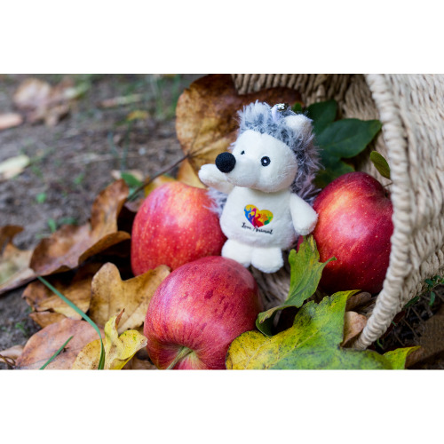 Pluszowy jeż, brelok | Hakim Szary HE833-19 (5)