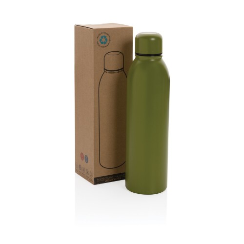 Próżniowa butelka sportowa 500 ml, stal nierdzewna z recyklingu green P433.047 (9)