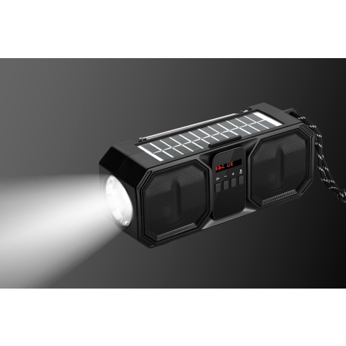 Głośnik solarny BTG-158 Denver Czarny EG057603 (3)