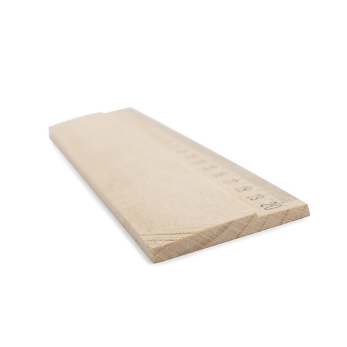 Linijka drewniana 20 cm DALJO Naturalny 17905-17 (1)