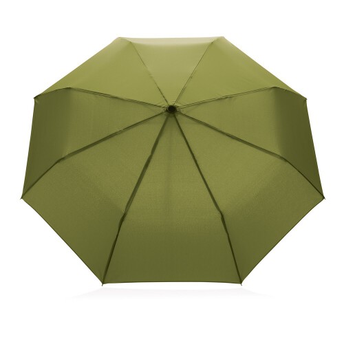Mały bambusowy parasol 20,5" Impact AWARE™ RPET, składany zielony P850.577 (1)