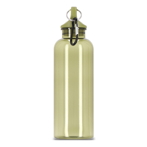 Butelka na wodę Noa R-PET 500 ml Przezroczysty Transparentny / Oliwkowa zieleń LT98913-N0443 (2)