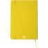 Notatnik A5 w linie z materiałów z recyklingu DOMINIK żółty 2526108 (5) thumbnail