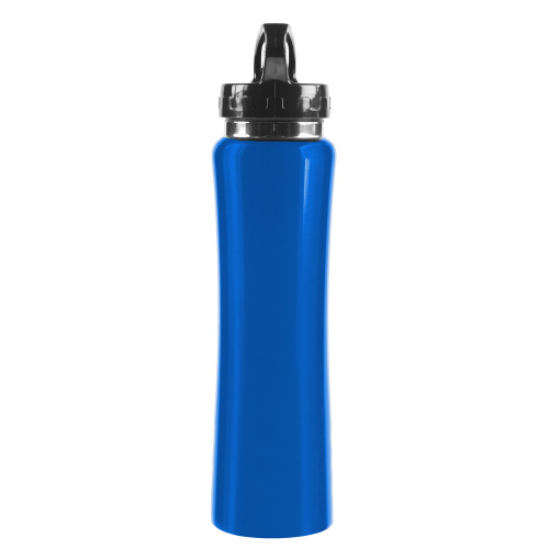 Bidon, butelka sportowa 500 ml ze słomką niebieski V8467-11 (2)