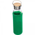 Butelka szklana z pokrowcem 600 ml RAMONA Zielony 6318109 (2) thumbnail