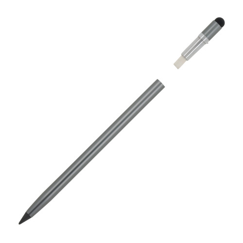 Aluminiowy ołówek o długiej żywotności z gumką Stalowoszary LT91599-N0035 (1)