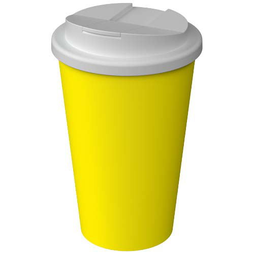 Kubek termiczny Americano® Infiniti o pojemności 350 ml z pokrywką zapobiegającą rozlewaniu się napoju Żółty 21090511 