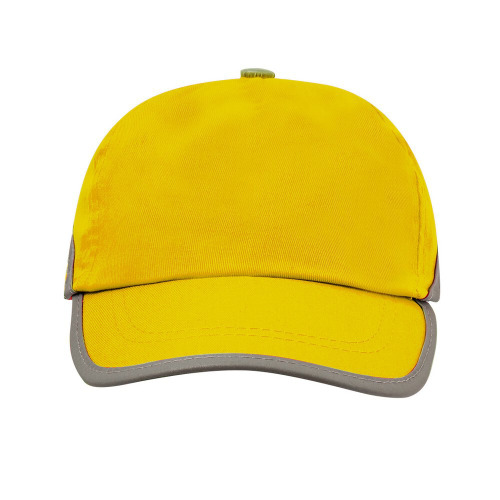 Czapka z daszkiem żółty V7050-08 (7)