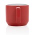 Kubek ceramiczny 350 ml czerwony P434.044 (3) thumbnail