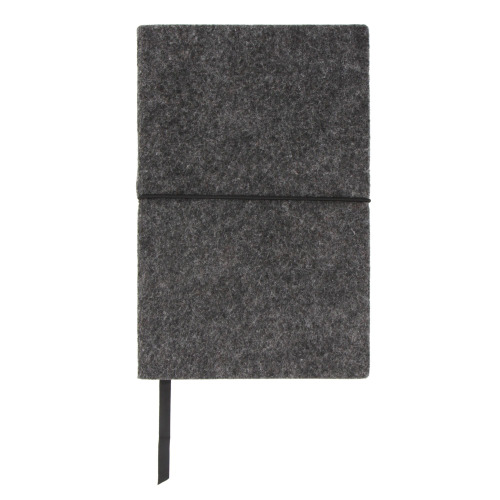 Filcowy notatnik A5 Ciemnoszary LT92068-N0060 (5)