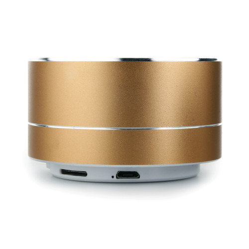 Podświetlany głośnik Bluetooth Złoty EG 026198 