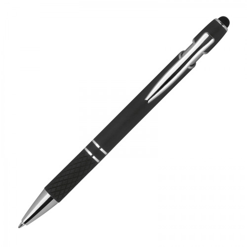 Długopis aluminiowy touch pen HERMANN Czarny 1368903 (3)
