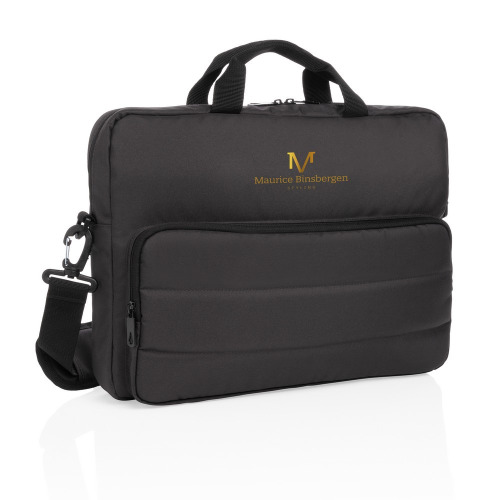 Torba na laptopa 15,6" AWARE™ RPET Czarny P730.041 (8)