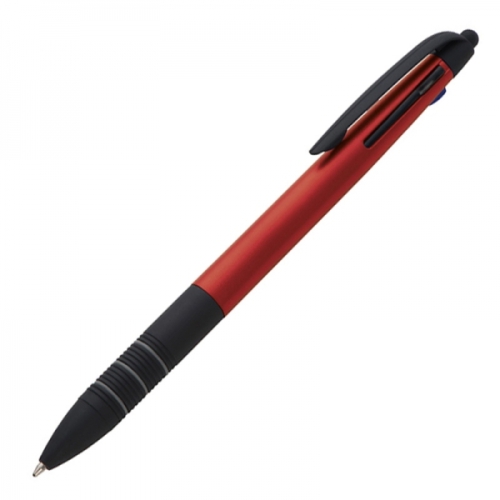 Długopis plastikowy 3w1 BOGOTA czerwony 045805 (2)
