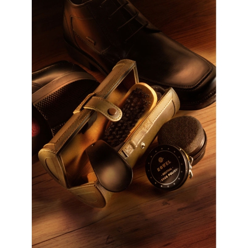 Zestaw do czyszczenia butów brązowy V4309-16 (4)