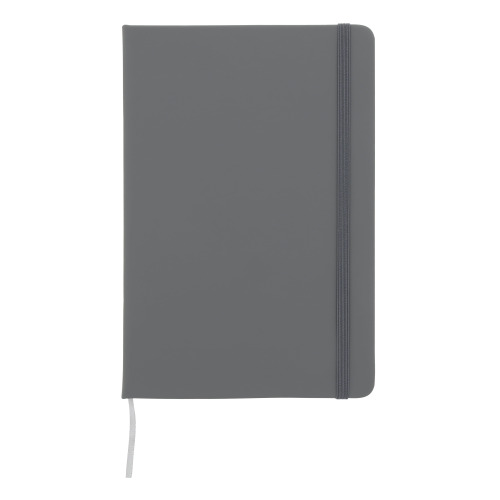 Notatnik A5 PU z kartkami papieru w kropki Jasnoszary LT92064-N0062 