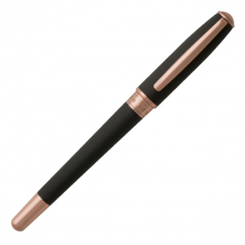 Pióro kulkowe Essential Rose Gold Czarny HSW7445E (3)