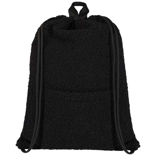 Bear plecak sherpa ściągany na sznurek z recyklingu z certyfikatem GRS o pojemności 9l Czarny 12077390 (2)