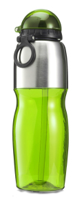 Bidon, butelka sportowa 800 ml zielony