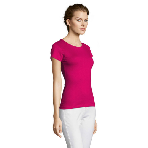 MISS Damski T-SHIRT 150g Fuchsia S11386-FU-L (2)