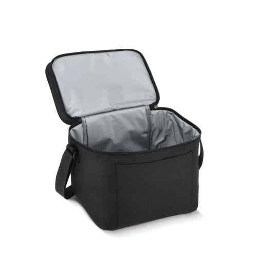 Torba termoizolacyjna R-PET 600D z podwójną komorą 30 x 20 x 24 cm 12 l Czarny LT95389-N0002 (7)