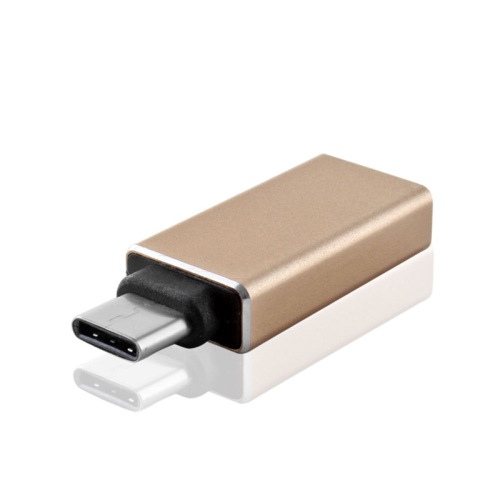 Adapter USB TYP-C/USB złoty EG 035598 (2)