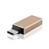 Adapter USB TYP-C/USB złoty EG 035598 (2) thumbnail