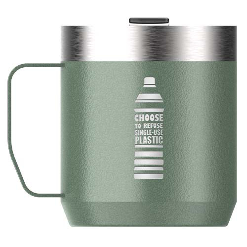 Kubek kempingowy Stanley Everyday 350 ml ze stali nierdzewnej Leśny zielony 10094964 (1)