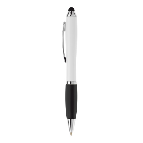 Długopis biały Hawaï stylus Biały / czarny LT80433-N0102 (2)