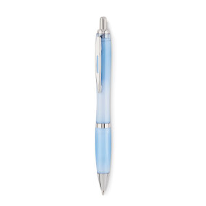 Długopis z RPET przezroczysty błękitny