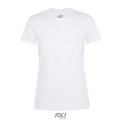 REGENT Damski T-Shirt 150g Biały S01825-WH-M 