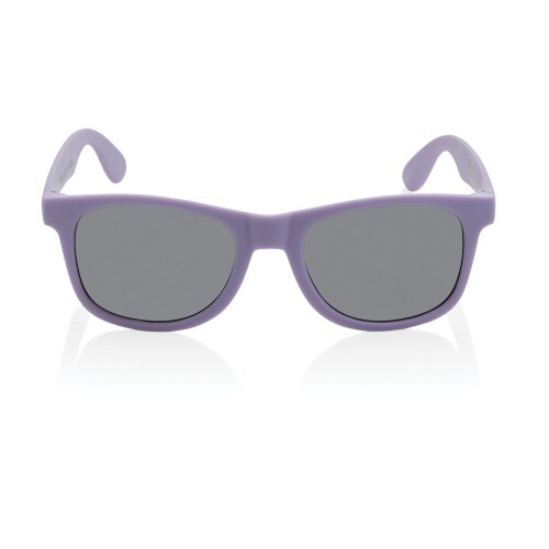 Okulary przeciwsłoneczne, PP z recyklingu fioletowy P453.899 (1)