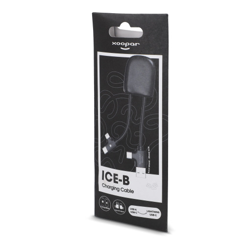 Kabel do ładowania Xoopar ICE-B Multi Czarny LT41025-N0002 (3)