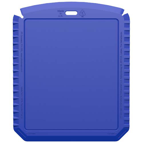 Thrym prostokątna skrobaczka do lodu wykonana z tworzyw sztucznych pochodzących z recyklingu Niebieski 22050252 (3)