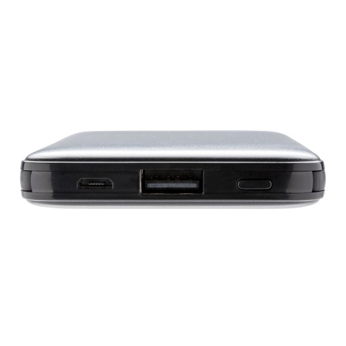 Power bank 5000 mAh, zintegrowany kabel 3 w 1 Czarny P322.081 (2)
